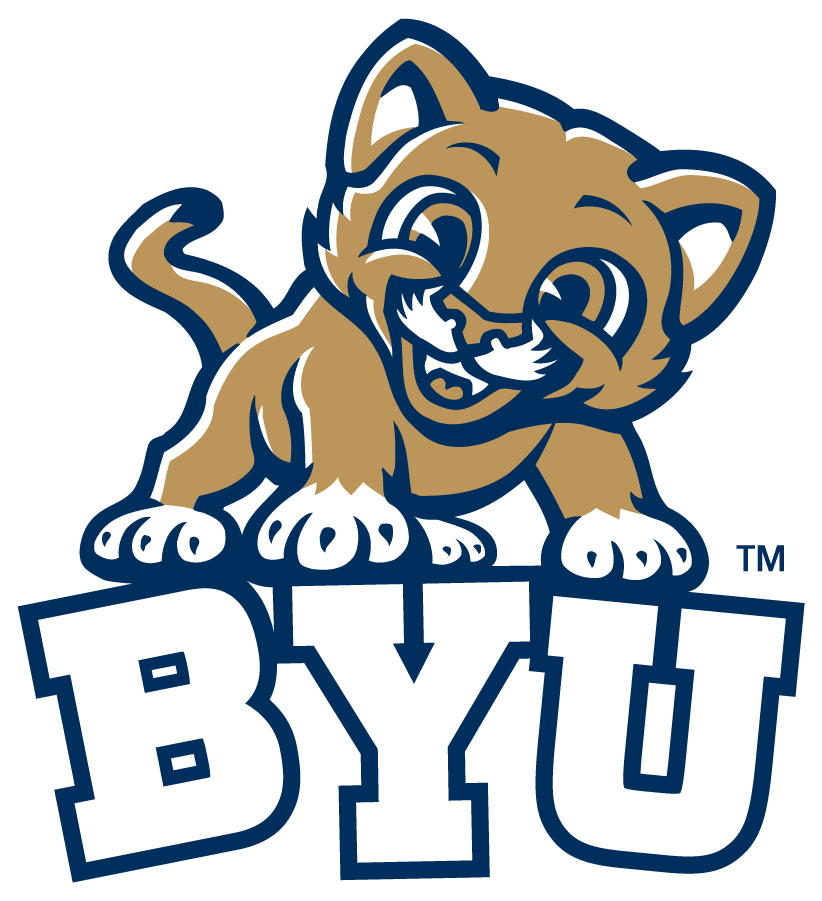 Brigham Young Cougars 2014-Pres Misc Logo v2 iron on transfers for T-shirts